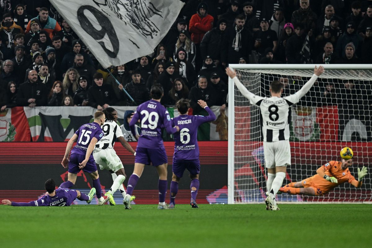 Thuram non basta alla Juve, è 2-2 contro la Fiorentina